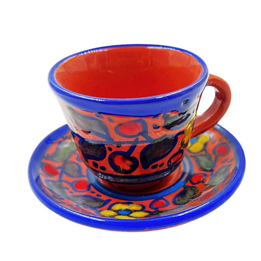 Turkish Coffee Ceramic Floral - Rassme