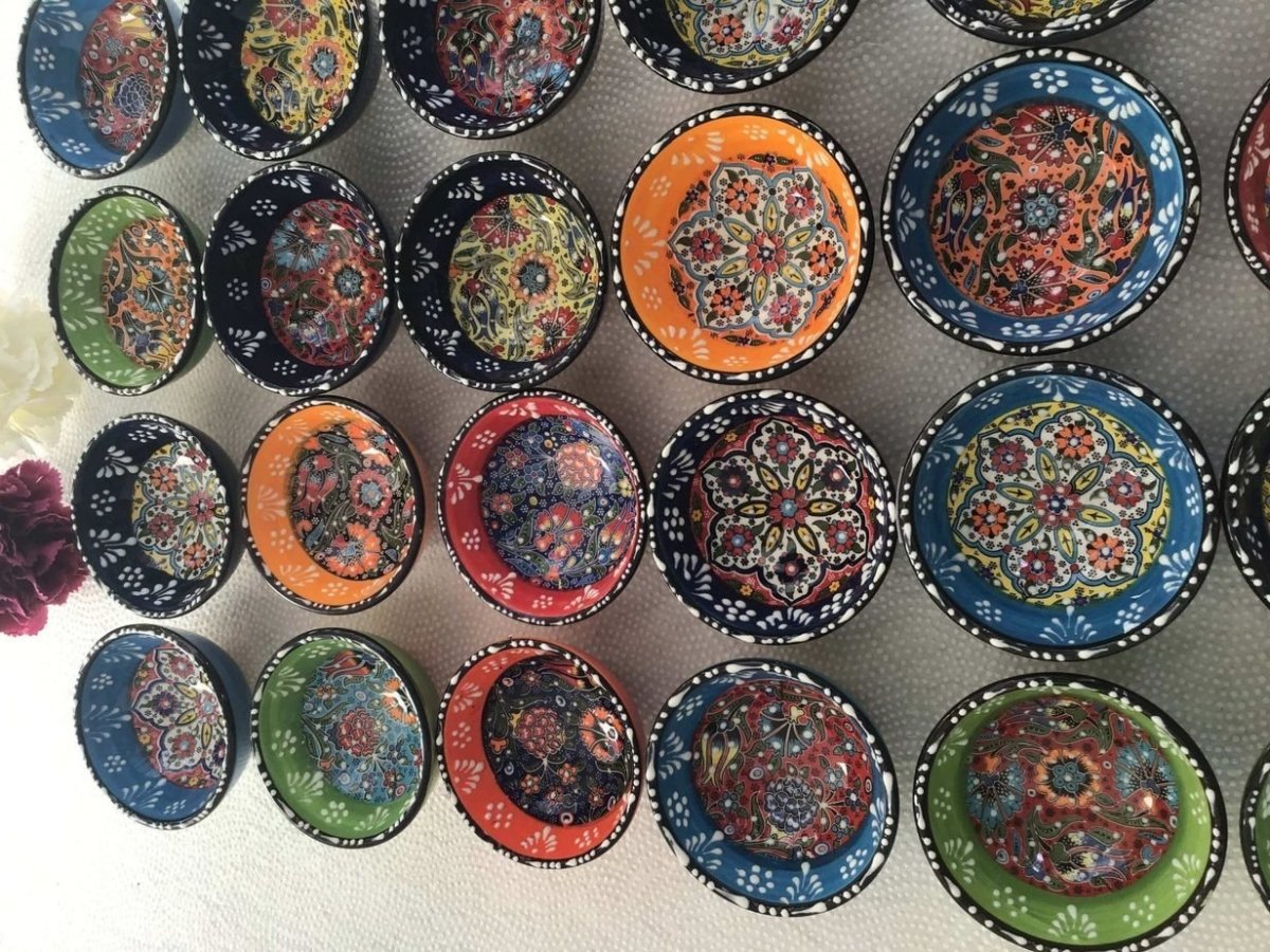 Turkish Colorful Ceramic Bowl - Rassme