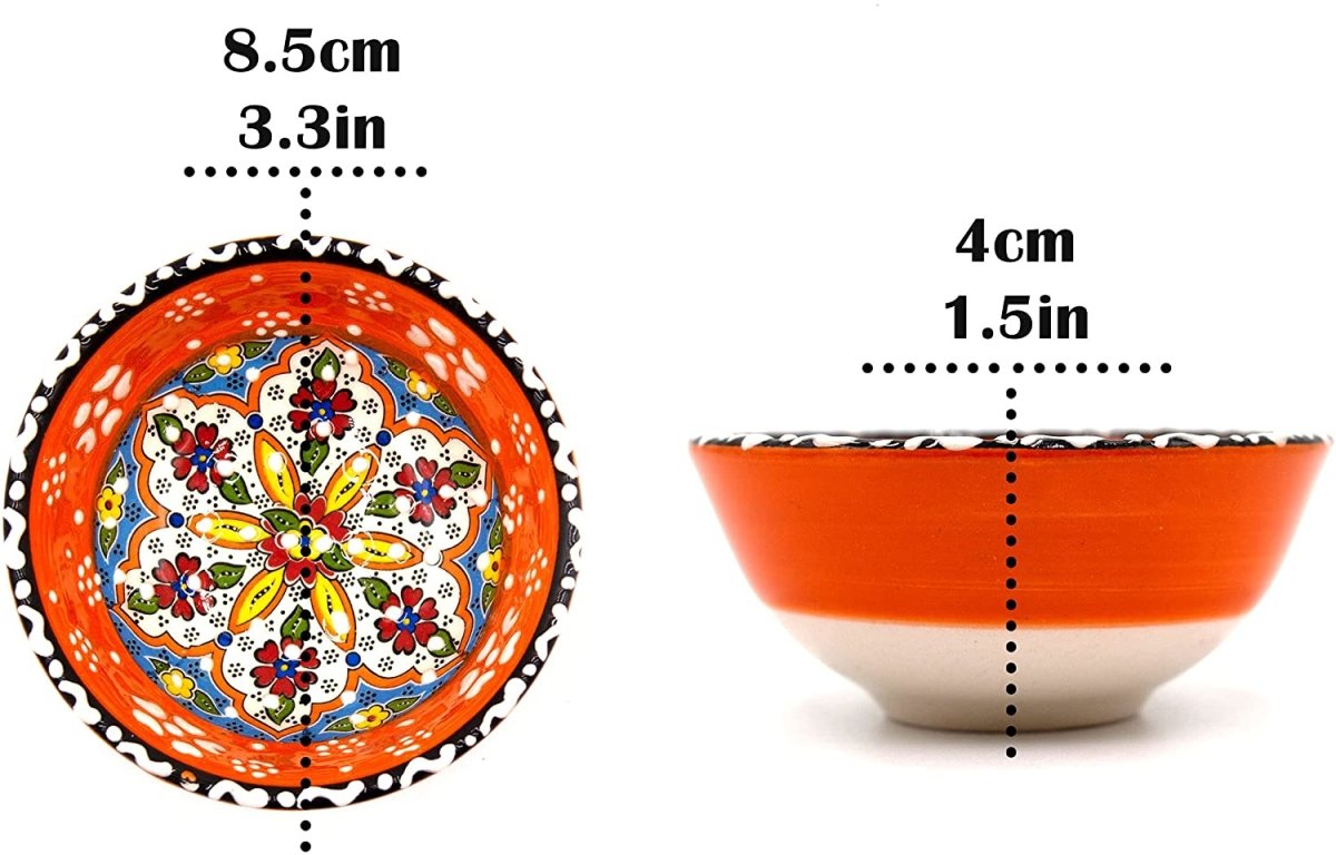 Turkish Colorful Ceramic Bowl - Rassme