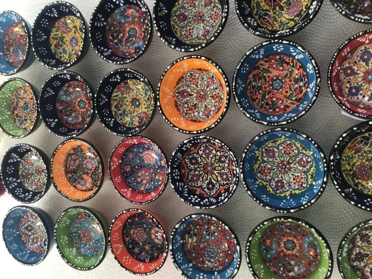 Turkish Colorful Ceramic Bowl - Rassme