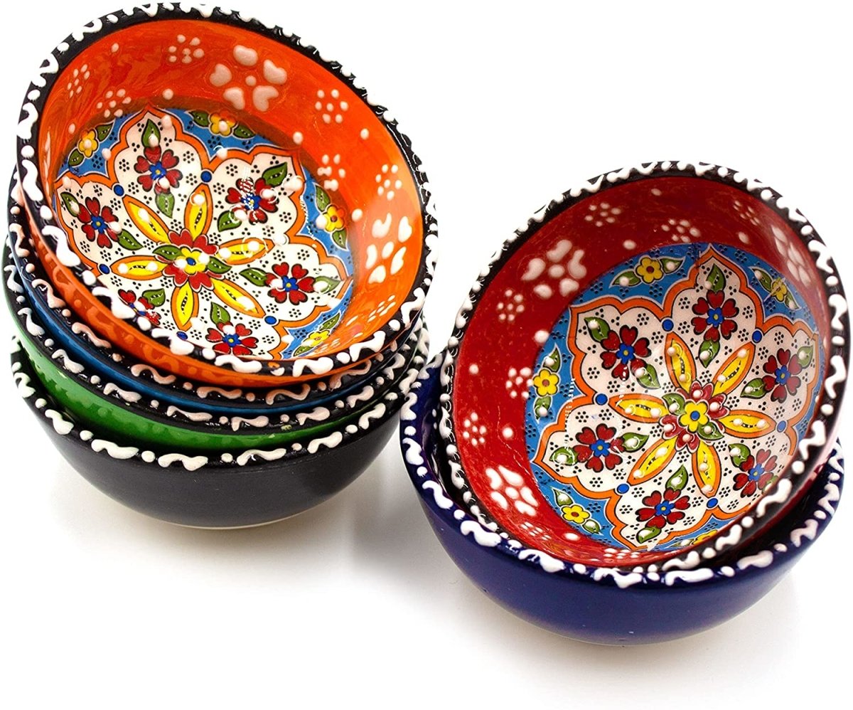 Turkish Colorful Ceramic Bowl - Rassme