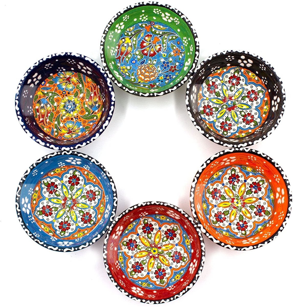 Turkish Colorful Ceramic Bowl - Rassme