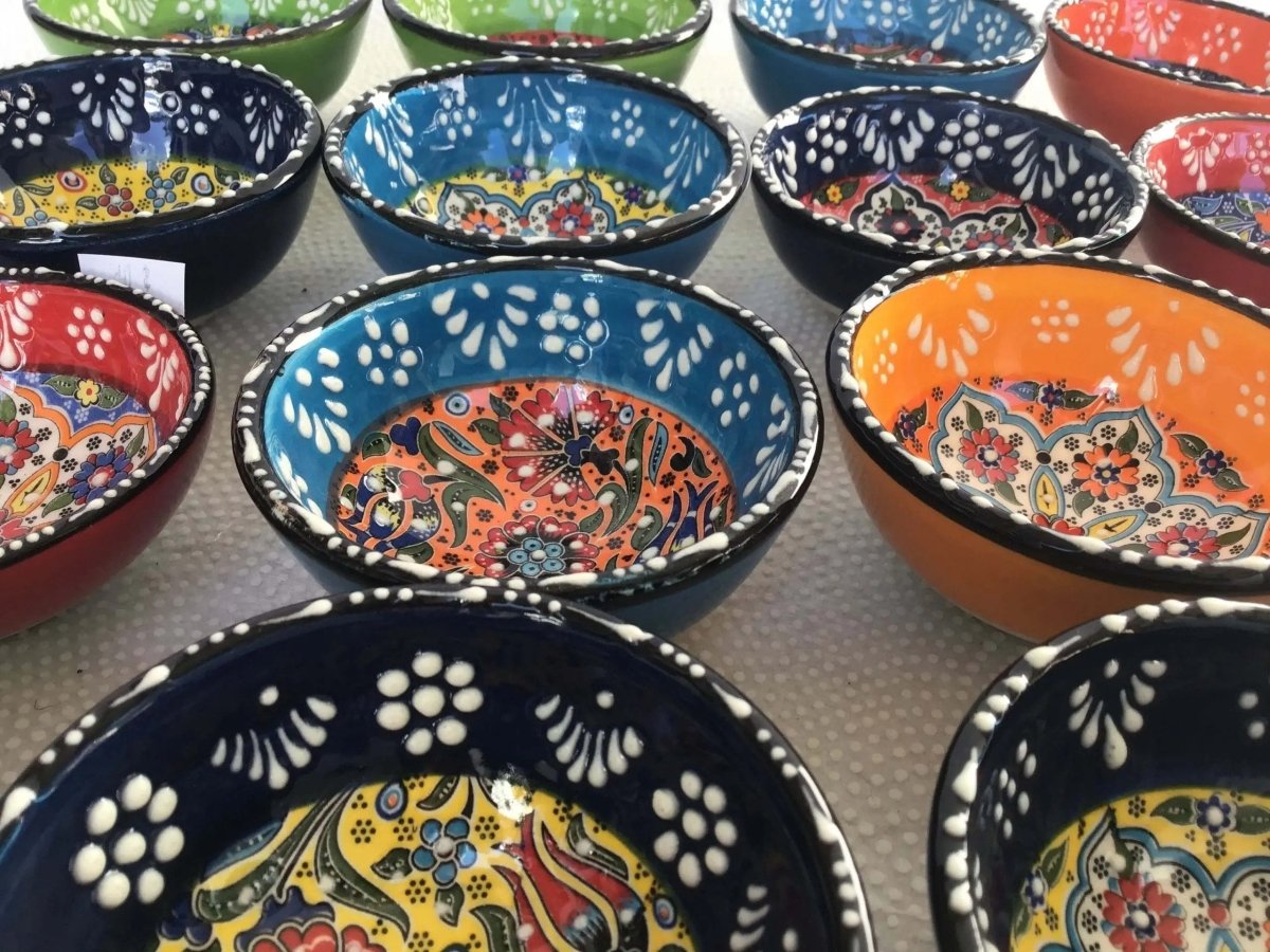 Turkish Colorful Ceramic Bowl - Rassme